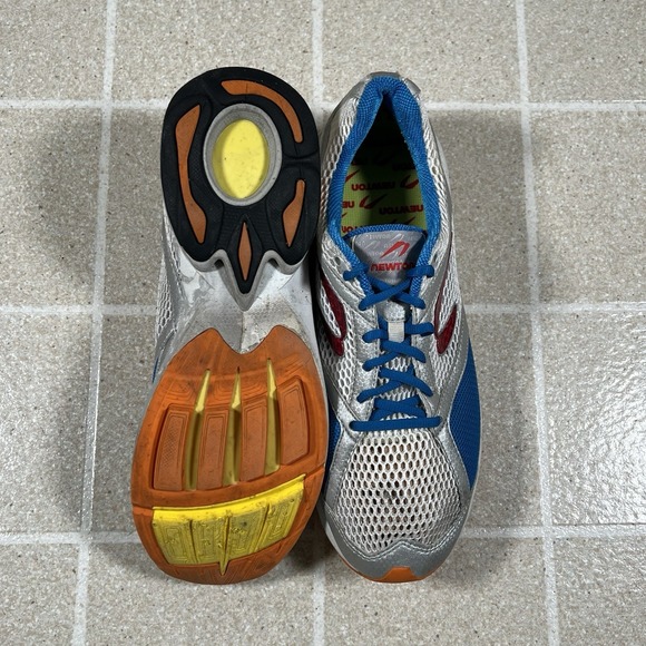 Newton Gravity Mens Size 12.5 Shoes Blue Road‎ Athletic Running Sneakers - Picture 4 of 7